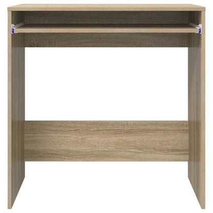 vidaXL Desk Sonoma Oak Engineered Wood 77.5 x 43 x 79 cm 6
