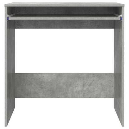 vidaXL Desk Concrete Grey Engineered Wood 77.5 x 43 x 79 cm 6