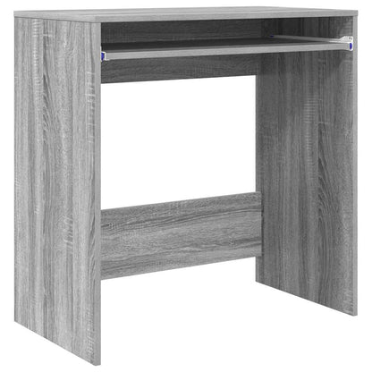 vidaXL Desk Grey Sonoma Engineered Wood 77.5 x 43 x 79 cm 2