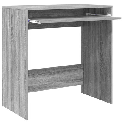 vidaXL Desk Grey Sonoma Engineered Wood 77.5 x 43 x 79 cm 5
