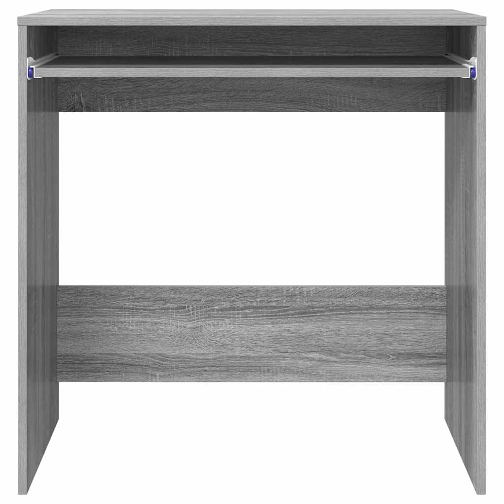 vidaXL Desk Grey Sonoma Engineered Wood 77.5 x 43 x 79 cm 6