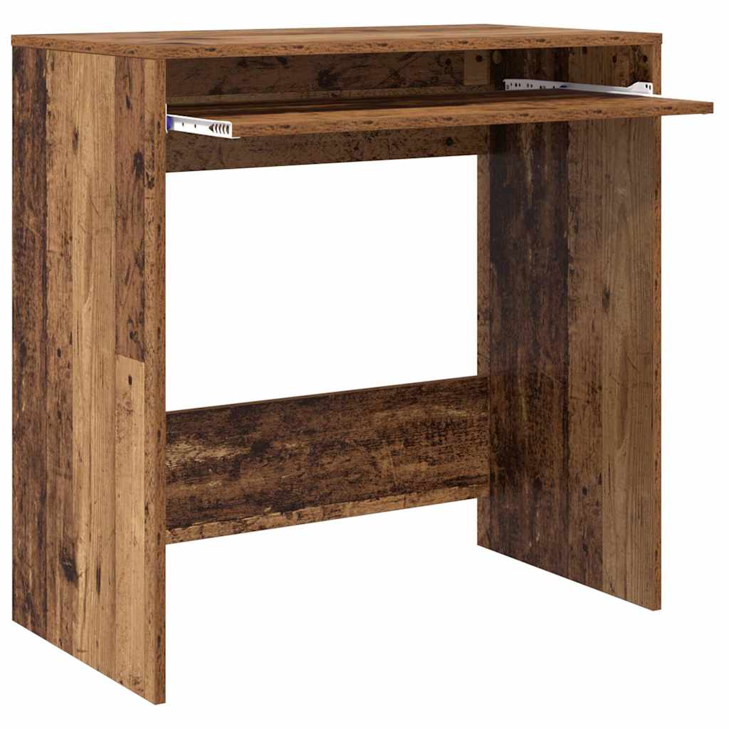 vidaXL Desk Old Wood Engineered Wood 77.5 x 43 x 79 cm 5