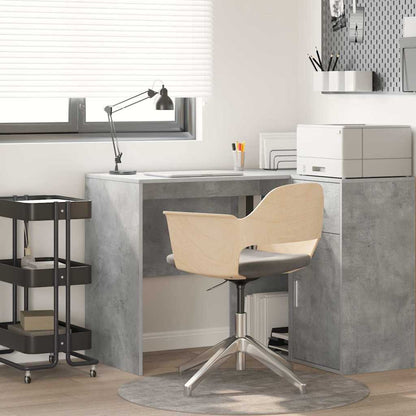 Desk Engineered Wood 102 x 50 x 75 cm Concrete grey
