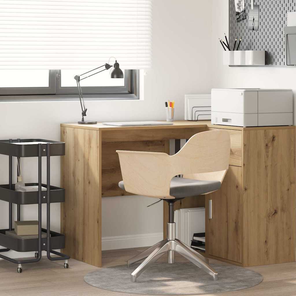 Desk Engineered Wood 102 x 50 x 75 cm Artisan oak