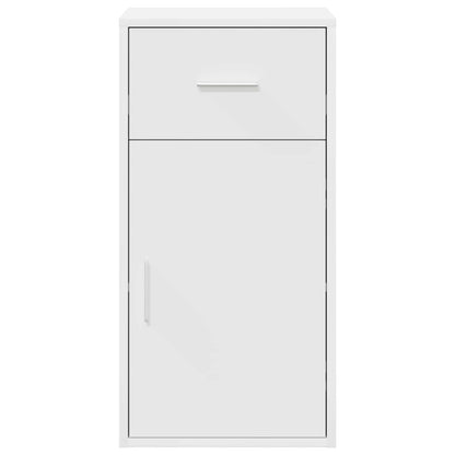 vidaXL Sideboard with Drawer White 38 x 34 x 75 cm 6