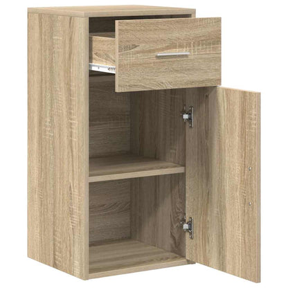 vidaXL Sideboard with Drawer Sonoma Oak 38 x 34 x 75 cm 5
