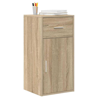 vidaXL Sideboard with Drawer Sonoma Oak 38 x 34 x 75 cm 3