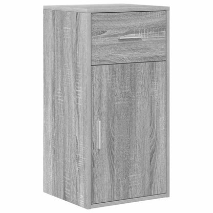 vidaXL Sideboard with Drawer Grey Sonoma 38 x 34 x 75 cm 2