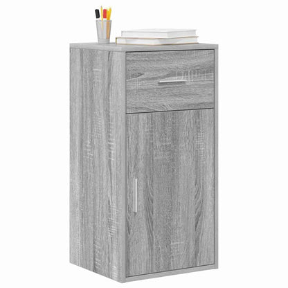 vidaXL Sideboard with Drawer Grey Sonoma 38 x 34 x 75 cm 3