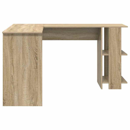 Corner Desk Engineered Wood 140 x 113.5 x 75 cm Sonoma oak