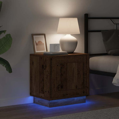 vidaXL Bedside Cabinet 2 pcs Old Wood 44 x 34.5 x 45 cm 5