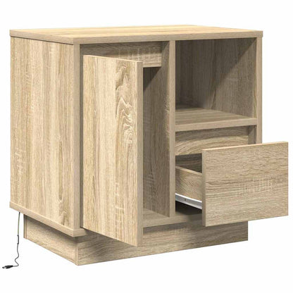 vidaXL Bedside Cabinet 2 pcs Sonoma Oak 50 x 34.5 x 50 cm 5