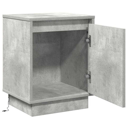 vidaXL Bedside Cabinet 2 pcs Concrete Grey 39 x 34.5 x 50 cm 6