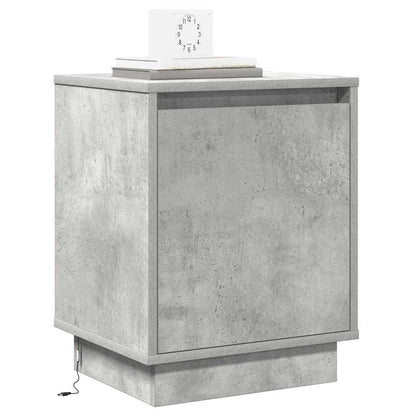 vidaXL Bedside Cabinet 2 pcs Concrete Grey 39 x 34.5 x 50 cm 3