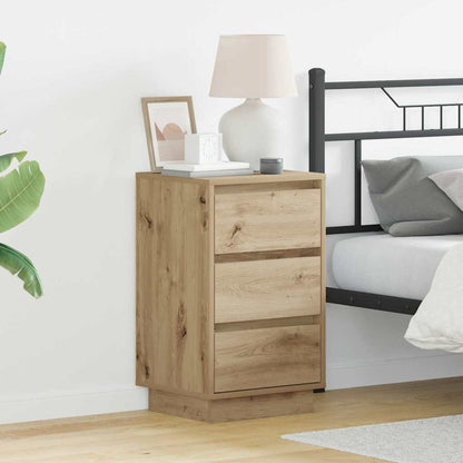 vidaXL Bedside Cabinet Artisan Oak 39 x 34.5 x 65 cm Engineered wood 1