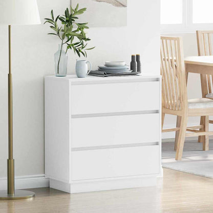 vidaXL Bedside Cabinet 71 x 34.5 x 75 cm Engineered wood