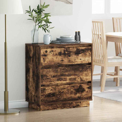 vidaXL Bedside Cabinet 71 x 34.5 x 75 cm Engineered wood