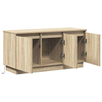 vidaXL TV Cabinet 100 x 38 x 49 cm Sonoma Oak Engineered Wood 6