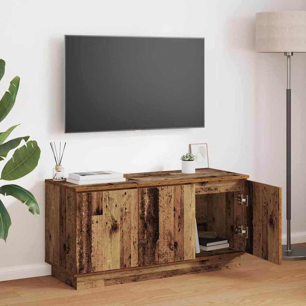 TV Cabinet 100 x 38 x 49 cm Engineered Wood Old wood