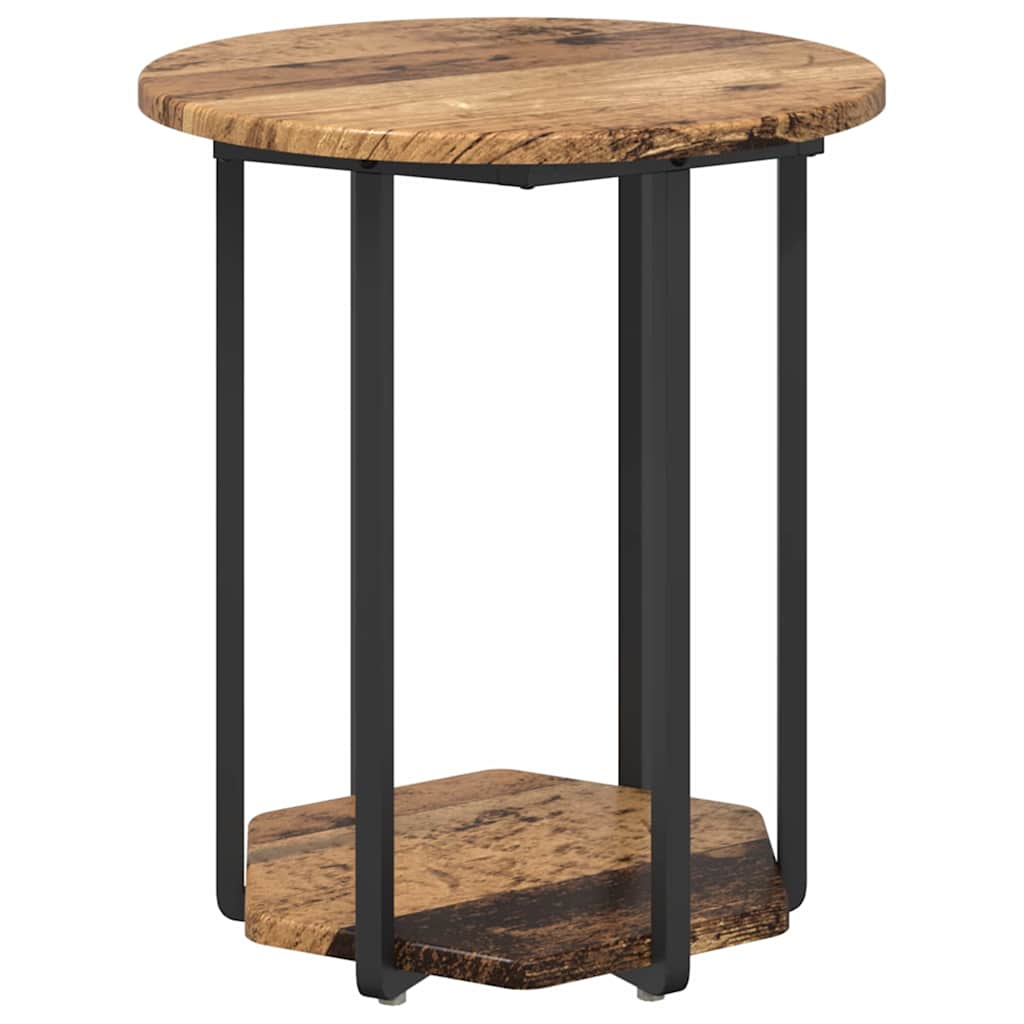 vidaXL Side Table Set 2 pcs Brown 50 x 50 x 50.5 cm 6