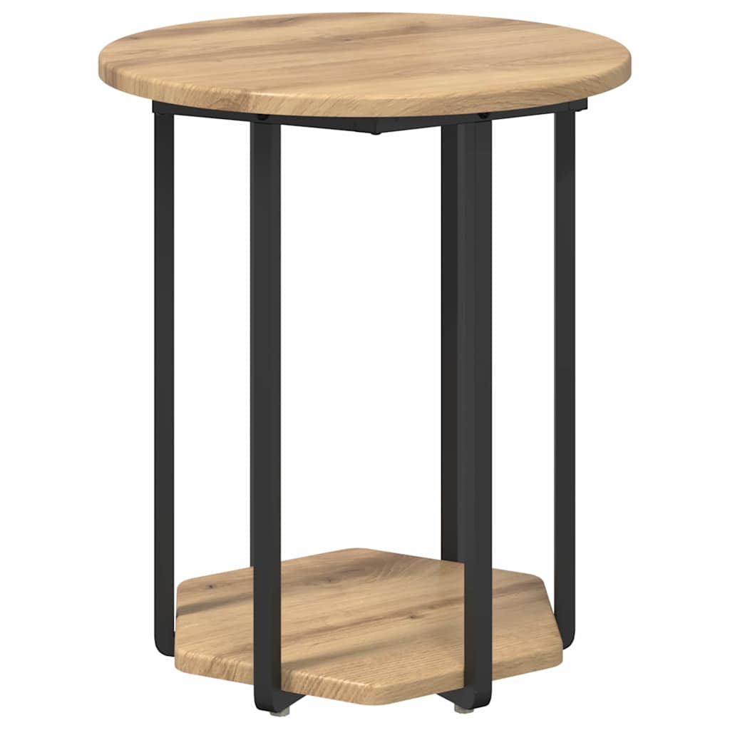 vidaXL Side Table Set 2 pcs Brown 50 x 50 x 50.5 cm 6