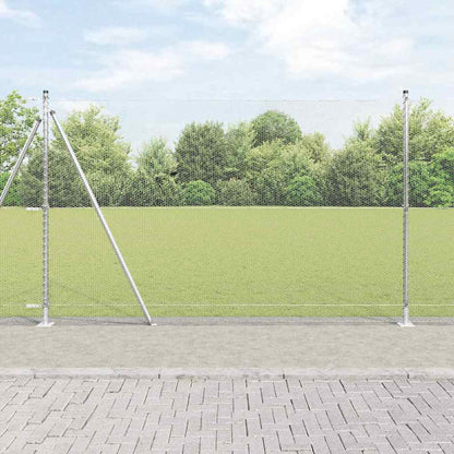 Hexagonal Fence Concrete Base Galvanised Steel mesh Size