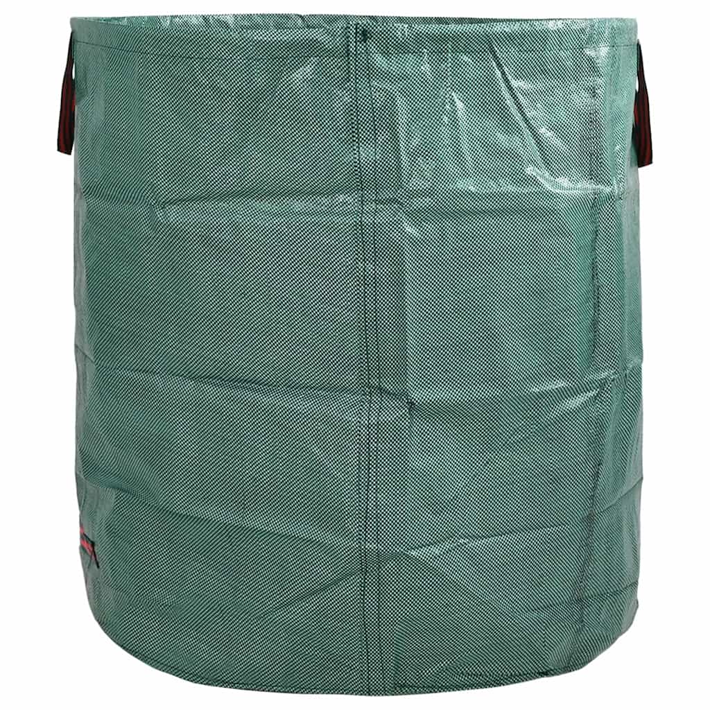 vidaXL Garden Waste Bags 12 pcs 272 L Green Polypropylene 4
