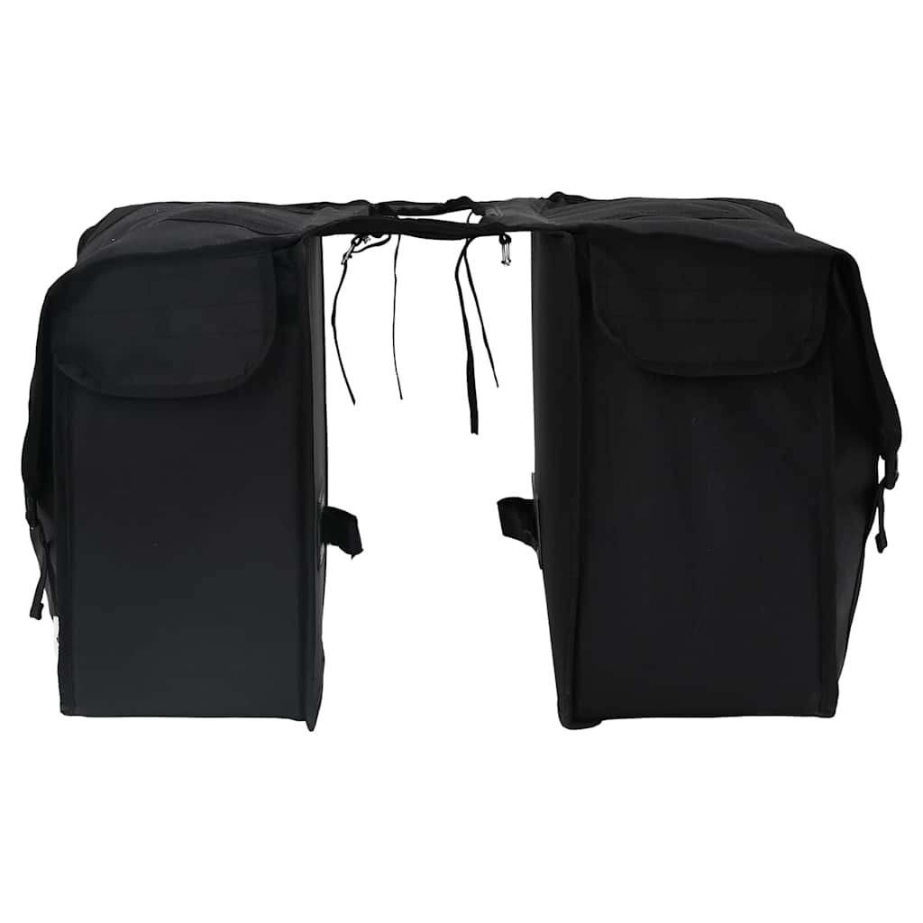 vidaXL Bicycle Bag Black 40 x 18.5 x 35 cm Polyester 4