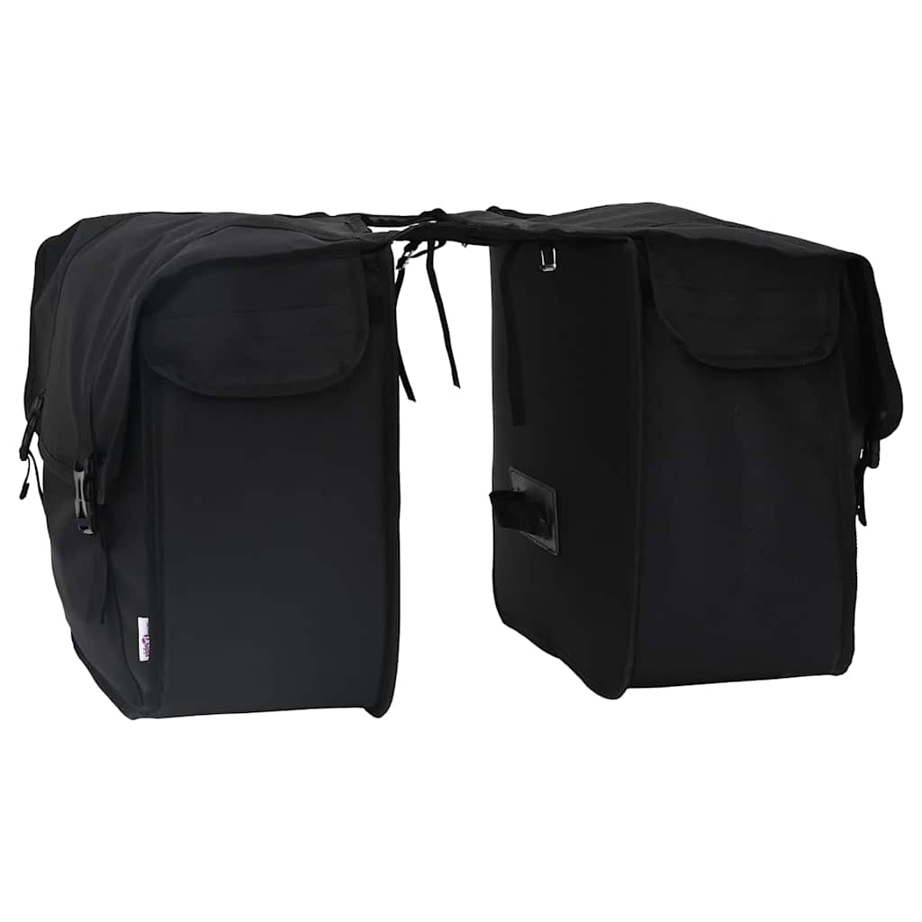 vidaXL Bicycle Bag Black 40 x 18.5 x 35 cm Polyester 5