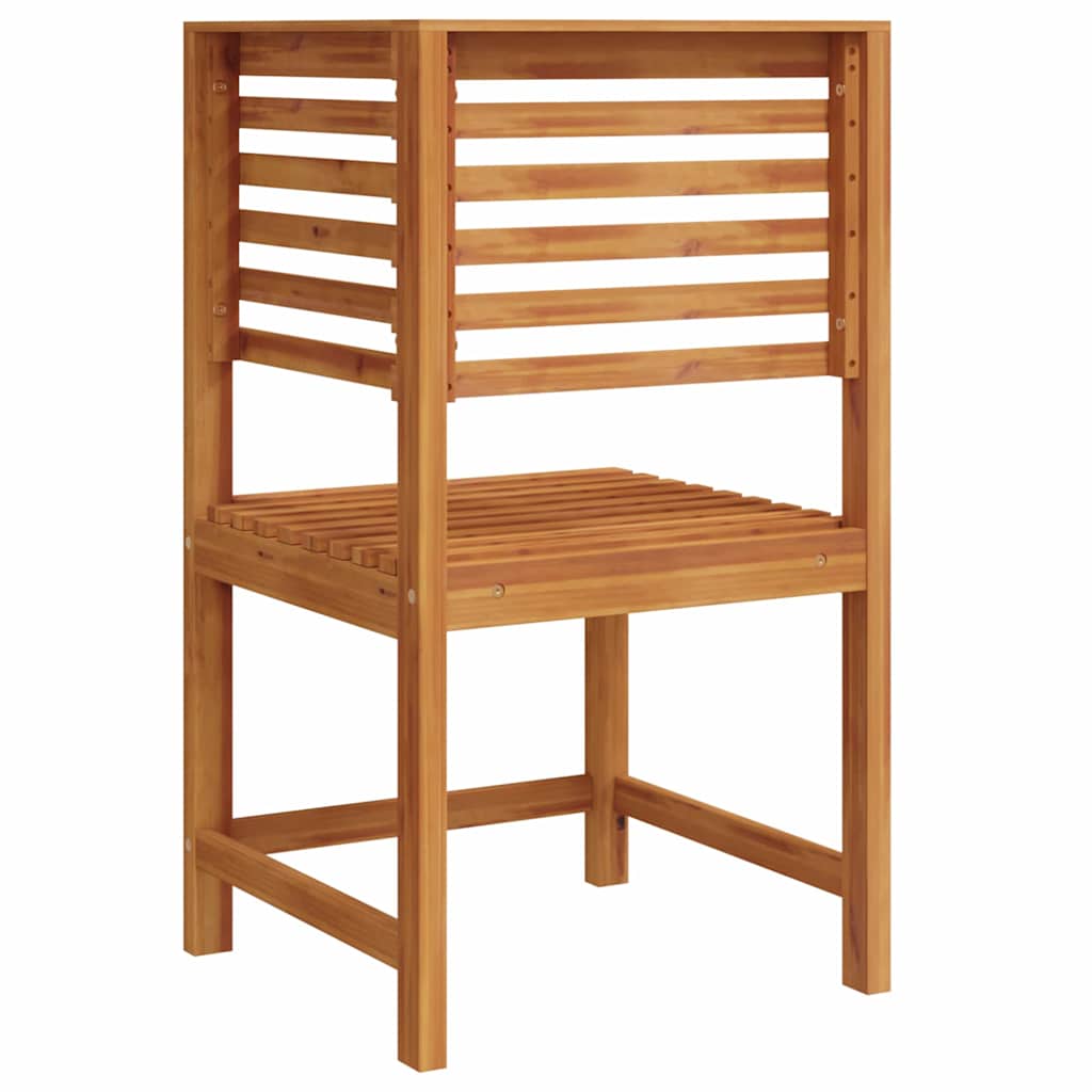 vidaXL Garden Chair Brown 50 x 50 x 91cm Solid Acacia wood 6