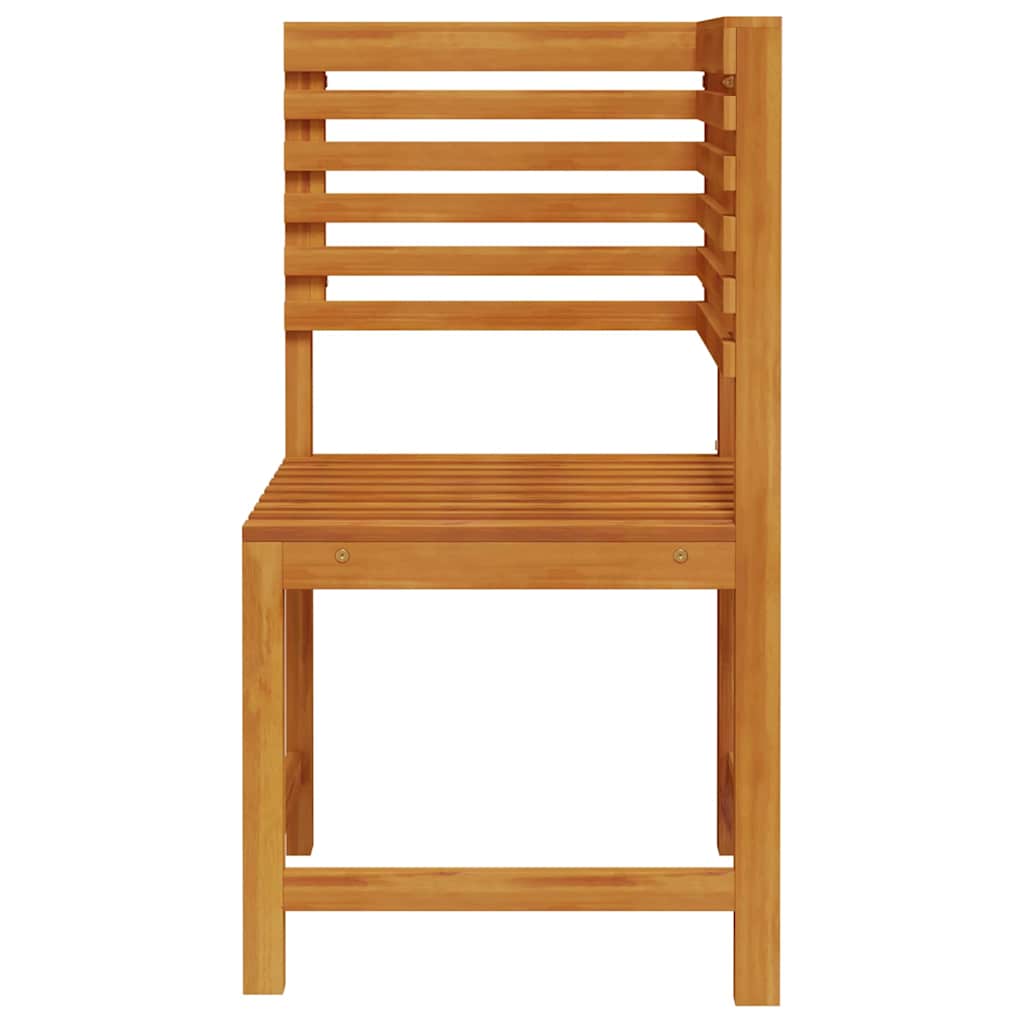 vidaXL Garden Chair Brown 50 x 50 x 91cm Solid Acacia wood 4