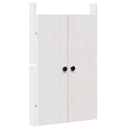 vidaXL Kitchen Door MEPPEL 2 pcs White 50 x 9 x 82 cm Solid Pine wood 5