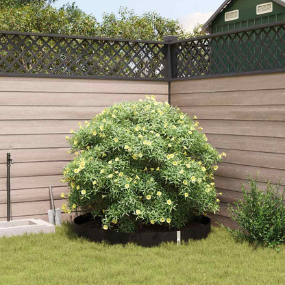 vidaXL Root Barrier with Metal Strip 0.7 x 10 m Polyethylene Black 3