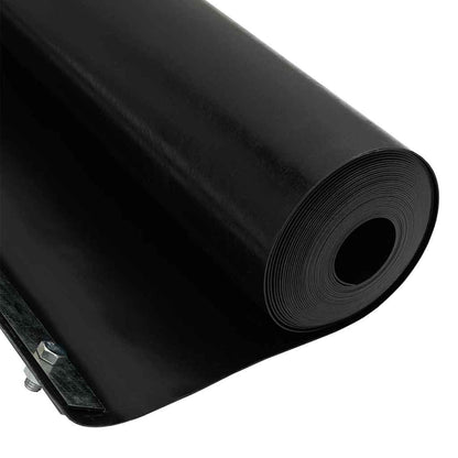 vidaXL Root Barrier with Metal Strip 0.7 x 10 m Polyethylene Black 2