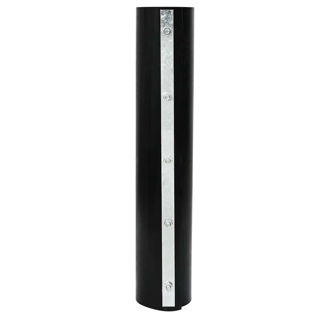 vidaXL Root Barrier with Metal Strip 0.7 x 10 m Polyethylene Black 4