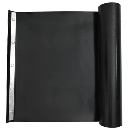 vidaXL Root Barrier with Metal Strip 0.7 x 10 m Polyethylene Black 5