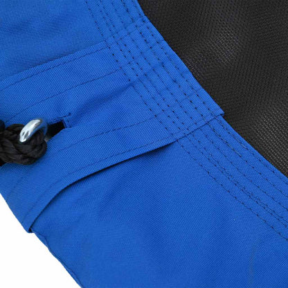 vidaXL Nest Swing Blue 100 x 100 x 180 cm Plastic 6