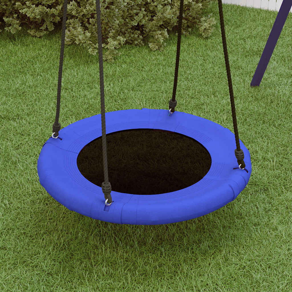 vidaXL Nest Swing Blue 100 x 100 x 180 cm Plastic 3