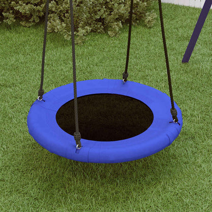 vidaXL Nest Swing Blue 100 x 100 x 180 cm Plastic 3