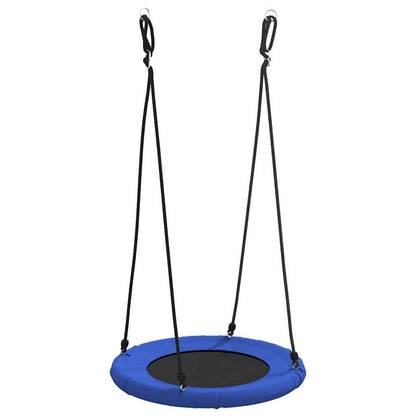 vidaXL Nest Swing Blue 100 x 100 x 180 cm Plastic 2