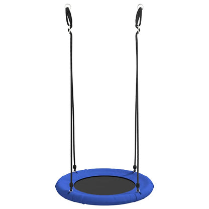 vidaXL Nest Swing Blue 100 x 100 x 180 cm Plastic 4