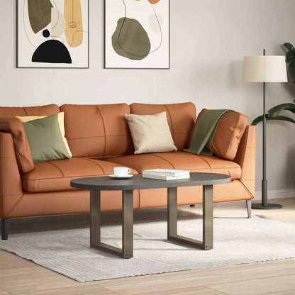 vidaXL Coffee Table Legs U-Shaped Steel 2 pcs Natural
