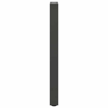 vidaXL Console Table Legs Anthracite 2 pcs 28x(72-73) cm Steel 6