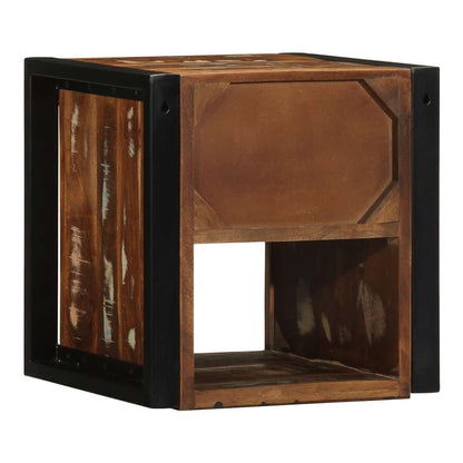 Bedside Cabinets Multicolour 40x35x40 cm Solid reclaimed wood 1