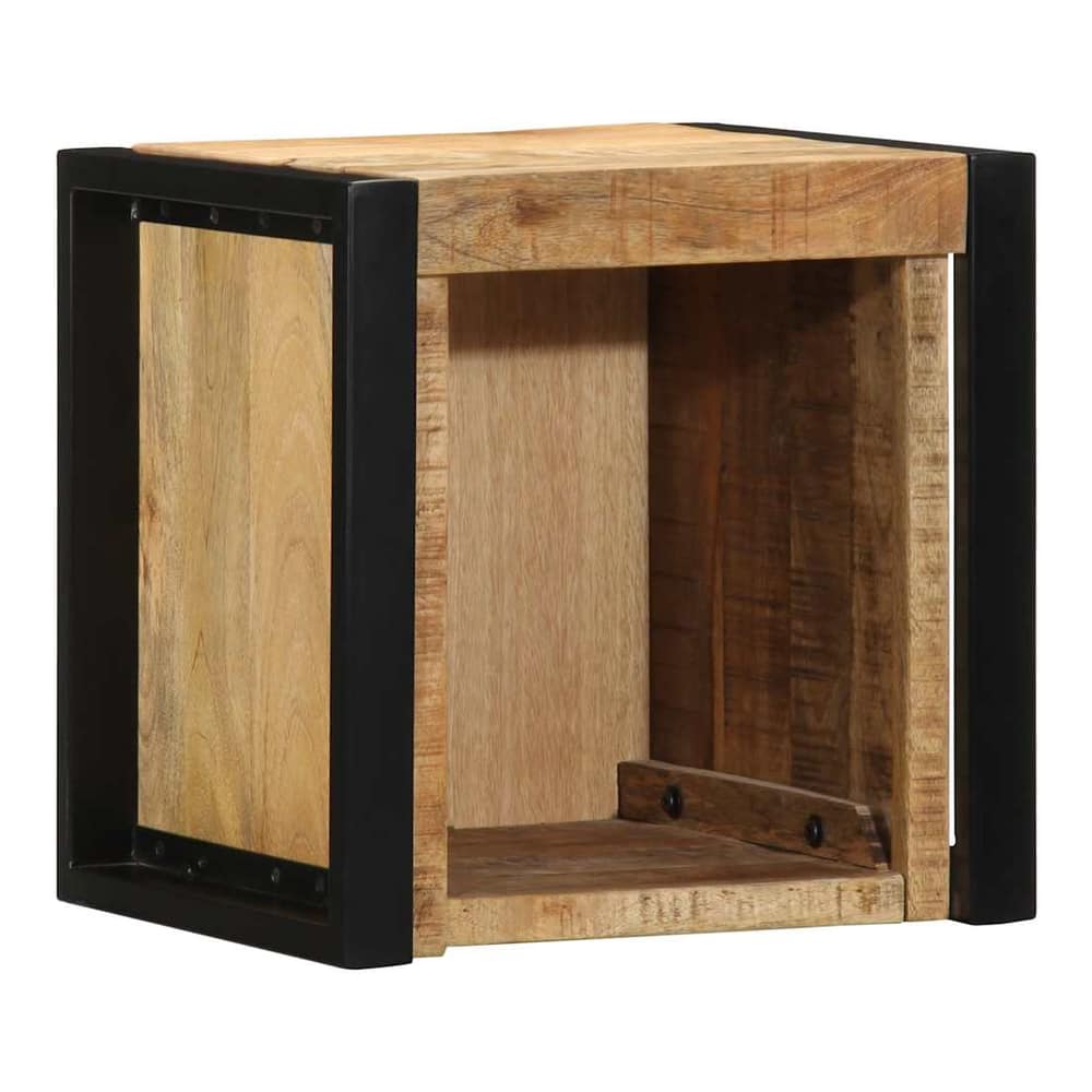 Bedside Cabinets 2 pcs Multicolour 40x35x40 cm Solid mango wood