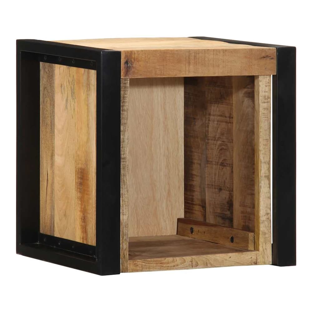 Bedside Cabinets 2 pcs Multicolour 40x35x40 cm Solid mango wood