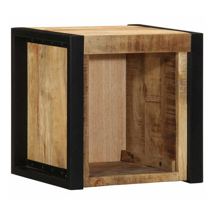 Bedside Cabinets 2 pcs Multicolour 40x35x40 cm Solid mango wood