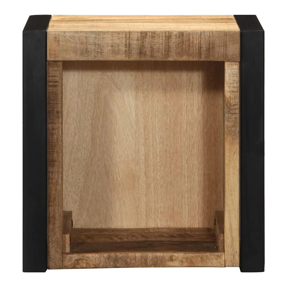 Bedside Cabinets 2 pcs Multicolour 40x35x40 cm Solid mango wood