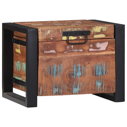 vidaXL Storage Chests Multicolour 40 x 30 x 30 cm Solid Reclaim wood 1