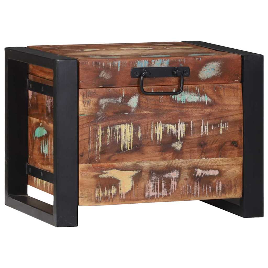 vidaXL Storage Chests Multicolour 40 x 30 x 30 cm Solid Reclaim wood 4